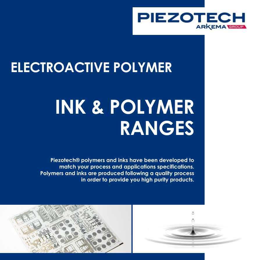 Piezotech Ink Polymer Range